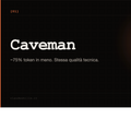 Caveman